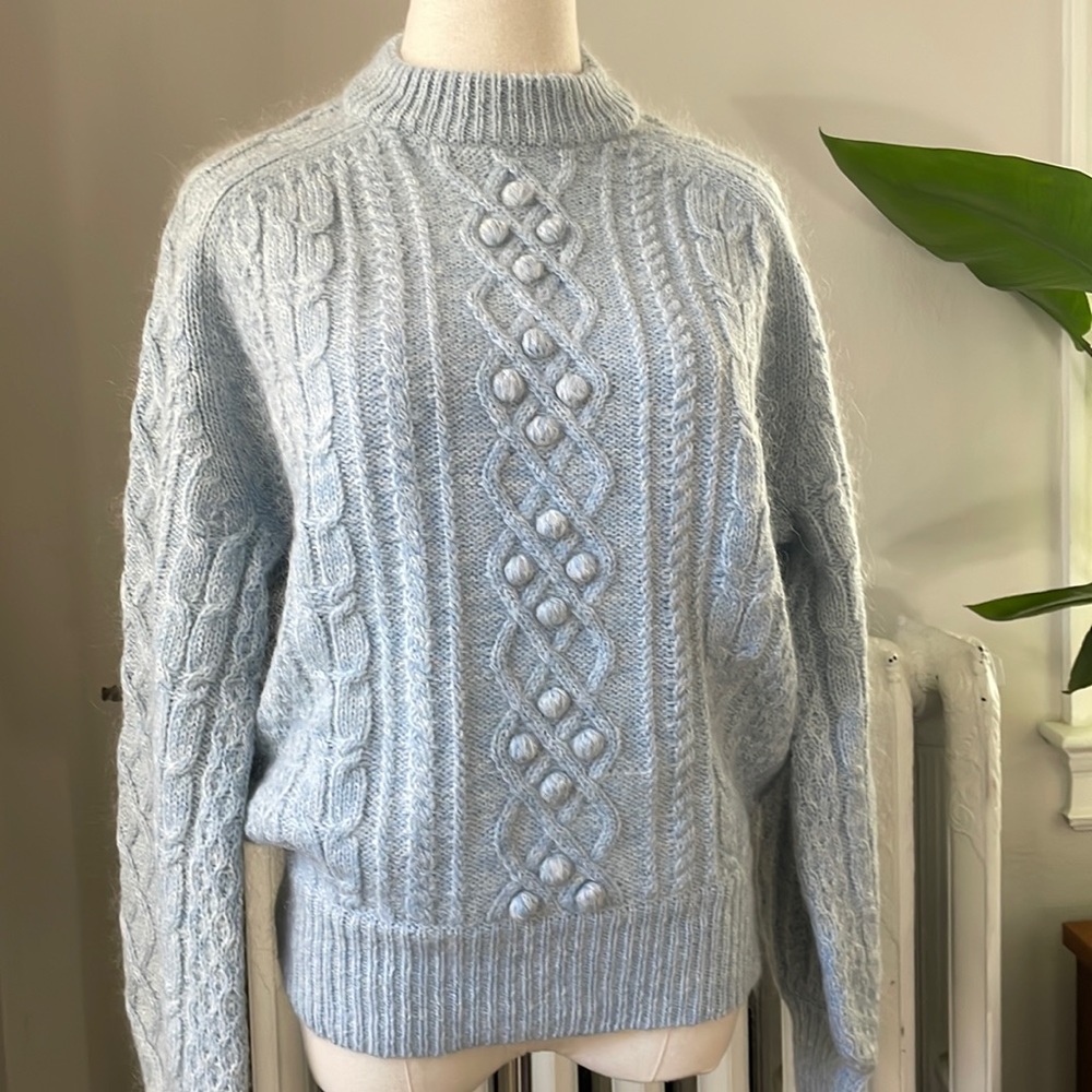 NWOT Demylee Aran Wool Sweater